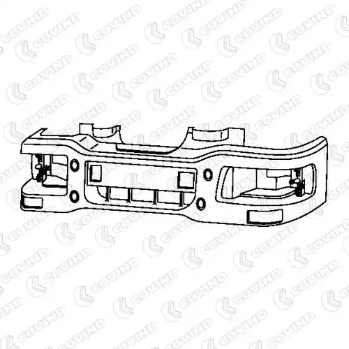 бампер передний !\ Iveco EuroCargo 075/90 COVIND
