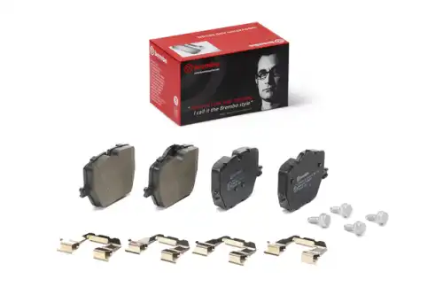 Тормозные колодки дисковые задняя ось BREMBO P 06 116