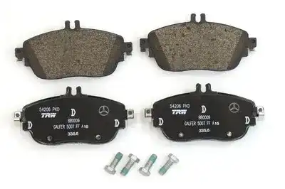 Тормозные колодки дисковые MB 0004209902