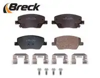 Тормозные колодки дисковые BRECK 223970070100