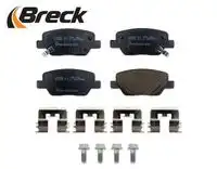 Тормозные колодки дисковые BRECK 224490070400