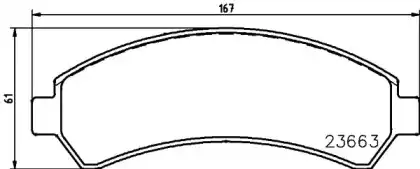 Рулевая тяга HELLA 8DB355023521