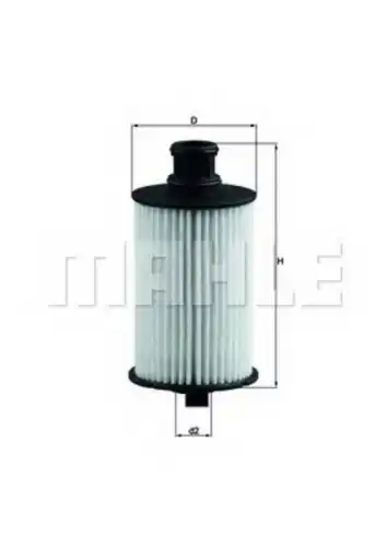 Фильтр масляный KNECHT OX774D