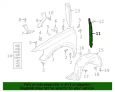 83A821112A ACCELERATION PEDAL VAG