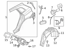ACTUATOR 4M0862153C VAG