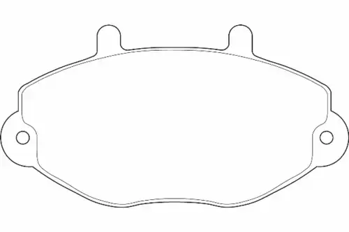 Тормозные колодки дисковые WAGNER WBP21469A