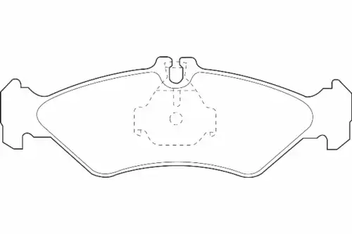 Тормозные колодки дисковые WAGNER WBP21621A