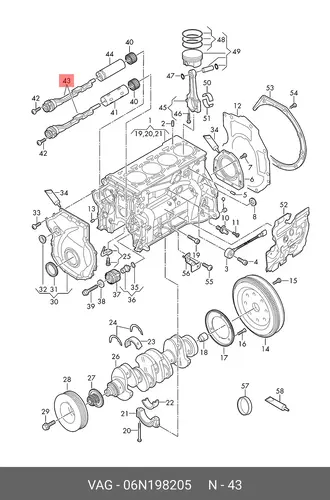 REPAIR SET 06N198205 VAG