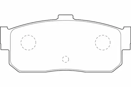 Тормозные колодки дисковые WAGNER WBP21713A