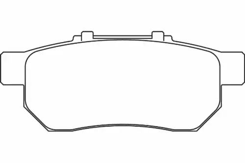 Тормозные колодки дисковые WAGNER WBP21739A