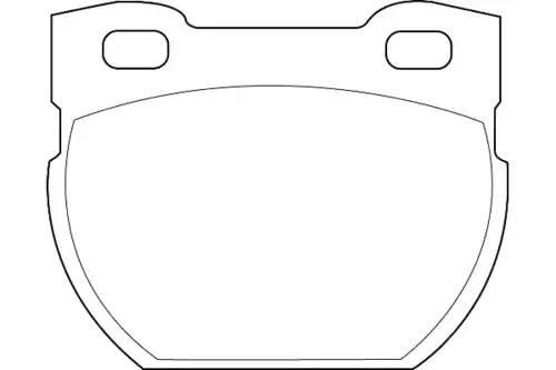 Тормозные колодки дисковые WAGNER WBP23471A