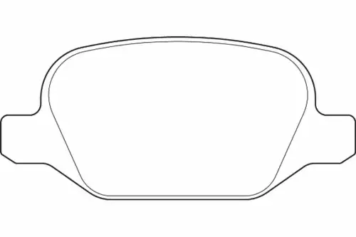 Тормозные колодки дисковые WAGNER WBP23517A
