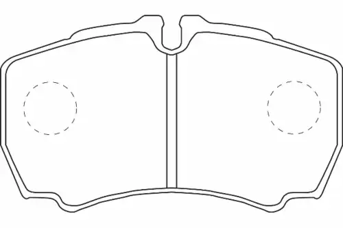 Тормозные колодки дисковые WAGNER WBP29123A