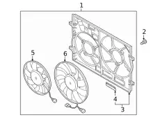 ELECTR FAN 5WA959455Q VAG