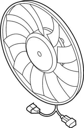 ELECTR FAN 5WA959455T VAG