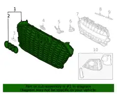 Решетка радиатора VAG 8W6853651AMY9B
