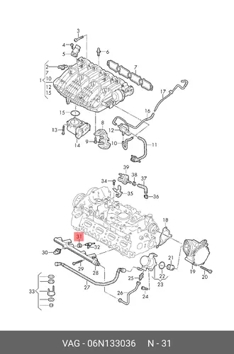 SUPP.PART 06N133036 VAG