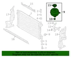 Расширительный бачок VAG 4K0121405AC