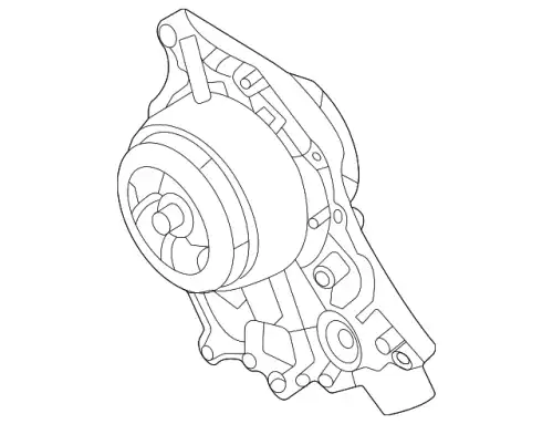 WATER PUMP 0P2121014F VAG