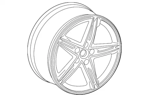 WHEEL 8W0601025FM VAG