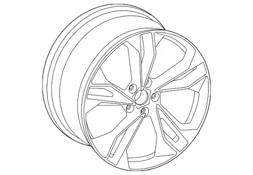 WHEEL 8W0601025EQ VAG