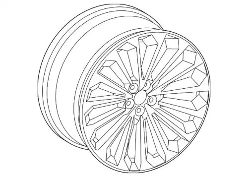 WHEEL 4KE601025H VAG
