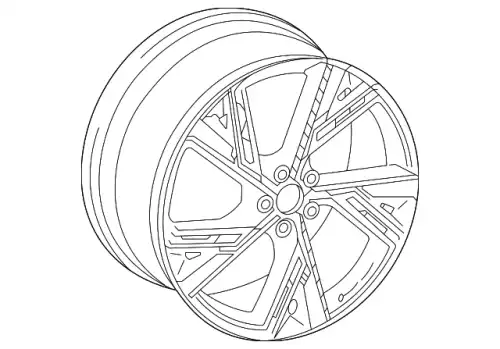 WHEEL 4K0601025BL VAG