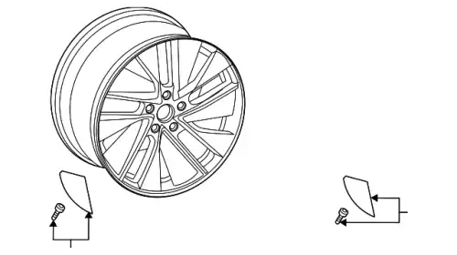 WHEEL 4J3601025K VAG