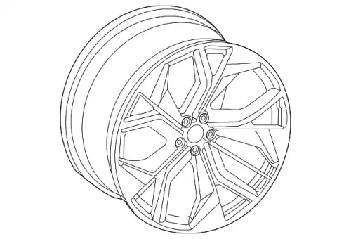 WHEEL 4M8601025AH VAG