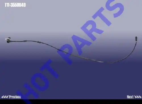 Датчик ABS HOT-PARTS T113550040