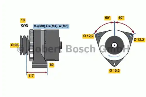 Генератор BOSCH 0 120 488 278