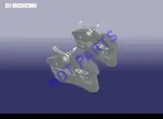 КОЛОДКА ТОРМОЗНАЯ ЗАДНЯЯ КОМПЛЕКТ (ДИСКОВЫЕ) CH EASTAR