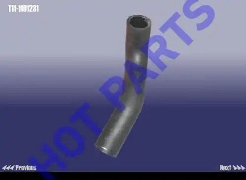T111101231 Патрубок HOT-PARTS