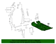 Коврики в салон TOYOTA / LEXUS 58510-48021-A0
