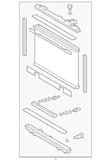 RADIATOR ASSY 16400-38221 TOYOTA / LEXUS