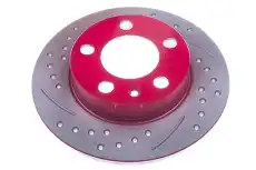 Тормозной диск DENCKERMANN B130200S полный, перфорированный ,