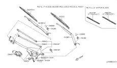 Щетка стеклоочистителя 28895-CG00C NISSAN