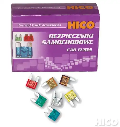 предохранитель !20А плоский mini\ BZP024 BORG HICO