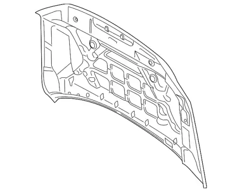 HOOD ASY ML3Z-16612-D FORD