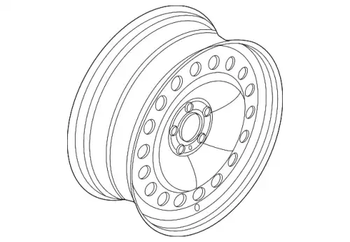 WHEEL ASY M1PZ1015A FORD