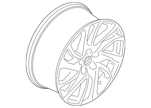WHEEL ASY MJ7Z1007C FORD