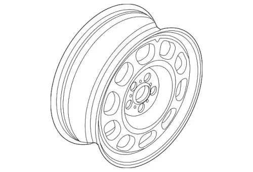 WHEEL ASY M1PZ1007E FORD