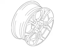 WHEEL ASY GN1Z1007AH FORD