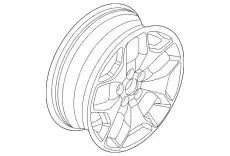 WHEEL ASY M1PZ1007D FORD