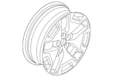 WHEEL ASY M1PZ1007C FORD