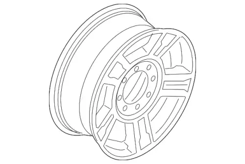 WHEEL ASY JC3Z1007D FORD
