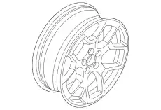 WHEEL ASY M1PZ1007F FORD