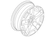 WHEEL ASY M1PZ1007B FORD
