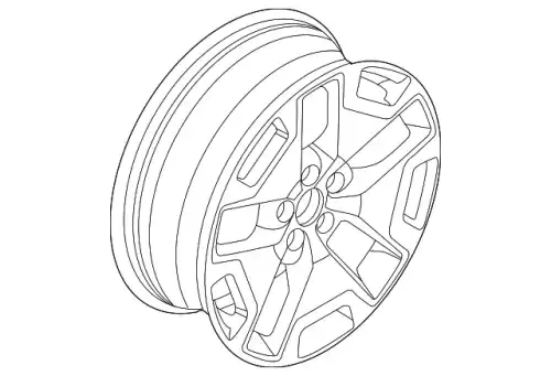 WHEEL ASY M1PZ1007B FORD