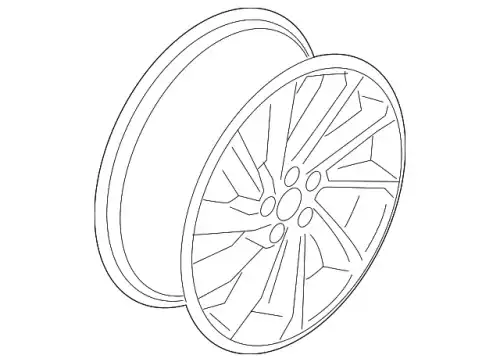 WHEEL ASY MJ7Z1007E FORD